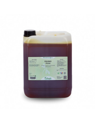 Equimix Huiles 1L - Complément Huiles Cheval - Nature Horse