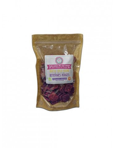 Crackers Bio betterave lactofermentée – Healthy et riches en fibres