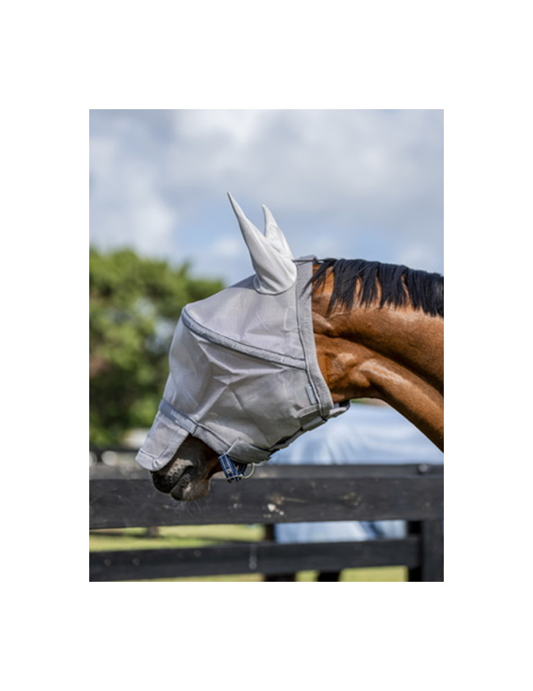 Masque Rambo FULL silver/navy