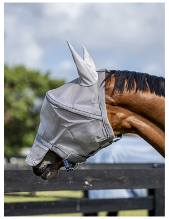 Masque Rambo FULL silver/navy