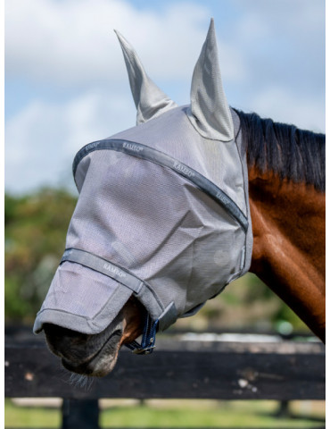 Masque Rambo FULL silver/navy 2