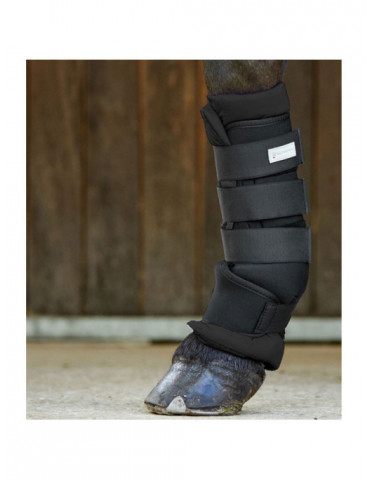 Guetres d'écurie lot de 2 noir taille L 2