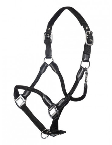 Licol -Carlotta- 9100 noir taille PONEY 2