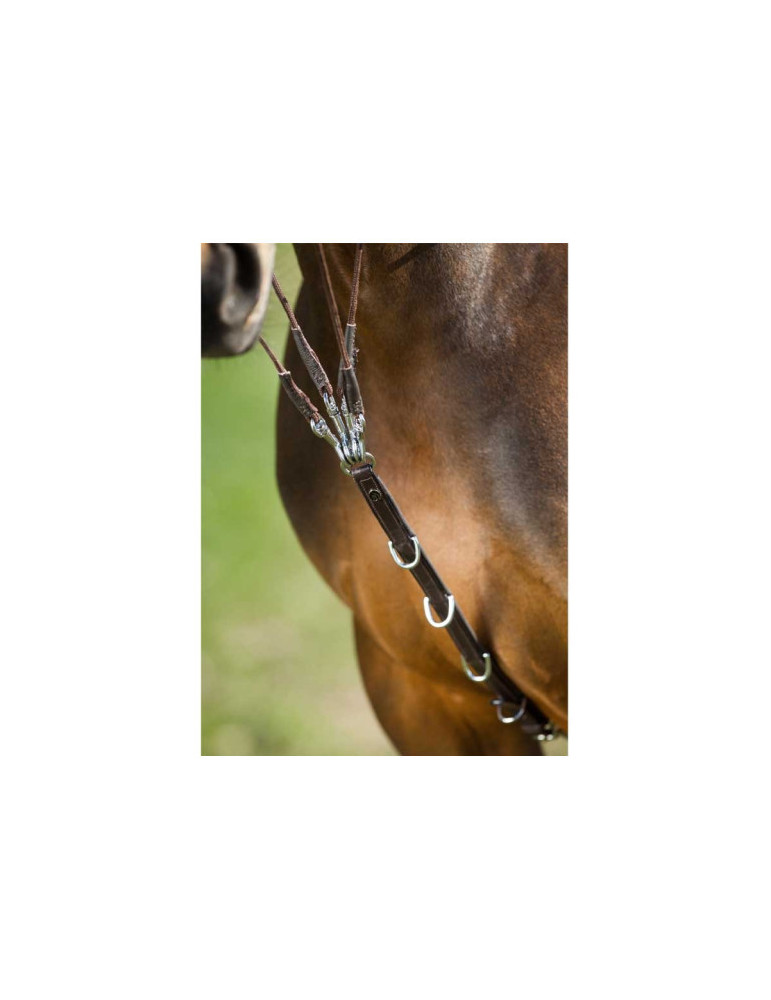 GOGUE CUIR NOIR PONEY