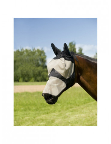 Masque mouche Lycra + nez Equitheme M 2