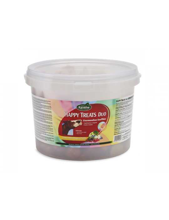 Happy treats duo 2kg - Nature Horse Langon