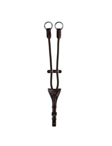 Elastic Running Martingale Attachment brown full 2