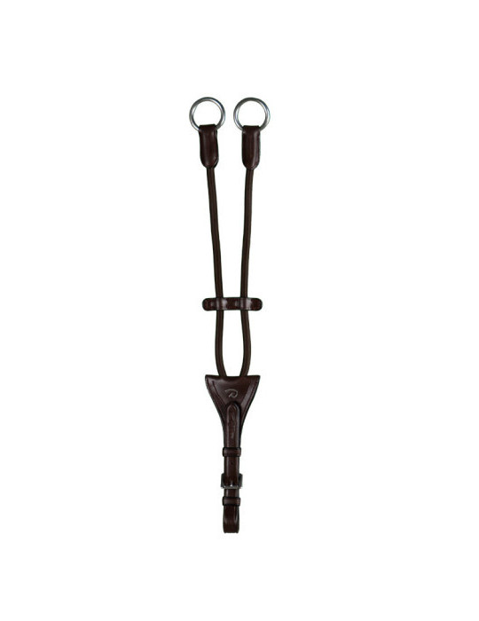 Elastic Running Martingale Attachment brown full