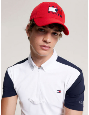 Montreal Water Repellent Flag Logo Cap FIERCE RED - 58cm - Nature Hors