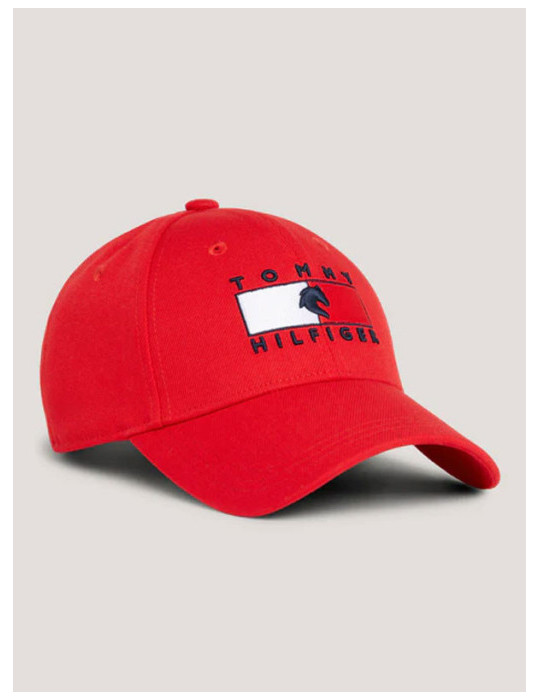 Montreal Water Repellent Flag Logo Cap FIERCE RED - 58cm - Nature Hors