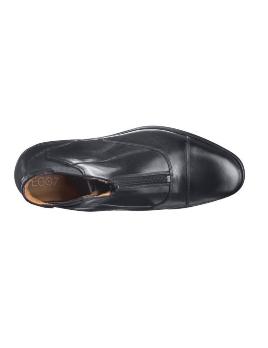 BOOTS Front TAURUS ZIP , NOIR 37 - Nature Horse Langon