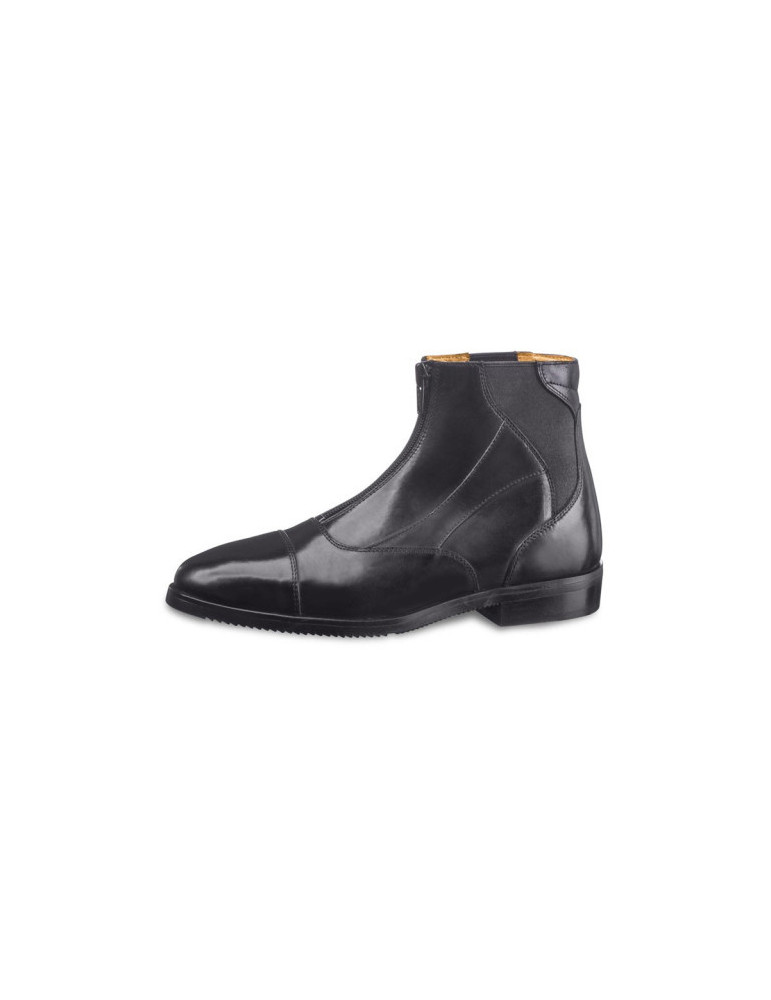 BOOTS Front TAURUS ZIP , NOIR 37 - Nature Horse Langon