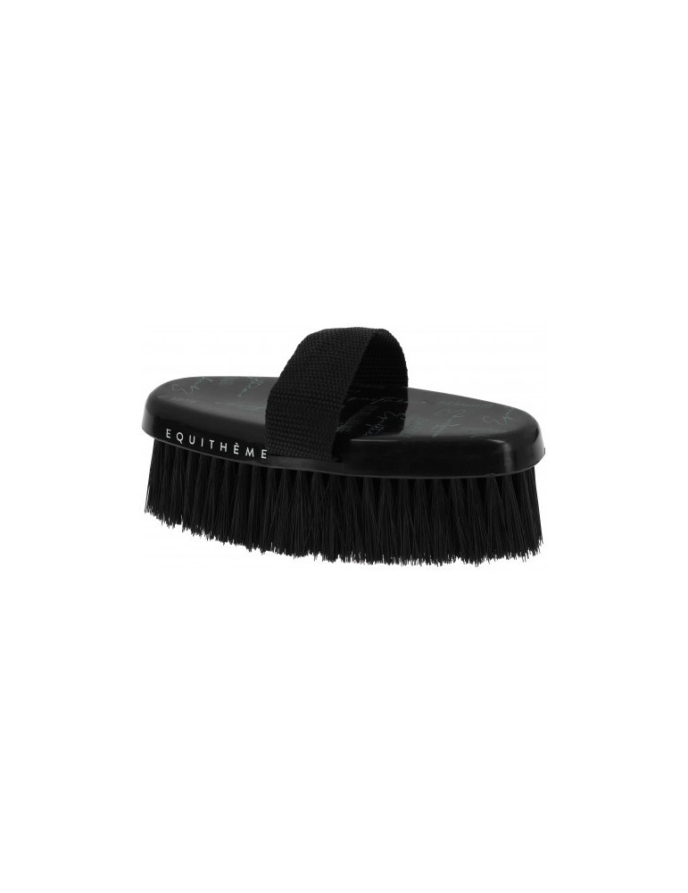 Brosse douce TEENAGE EQUITHEME noir - Nature Horse Langon