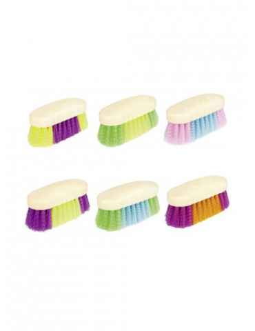 Brosse dure, petit, 15 x 6 cm 0141 assorties - Nature Horse Langon
