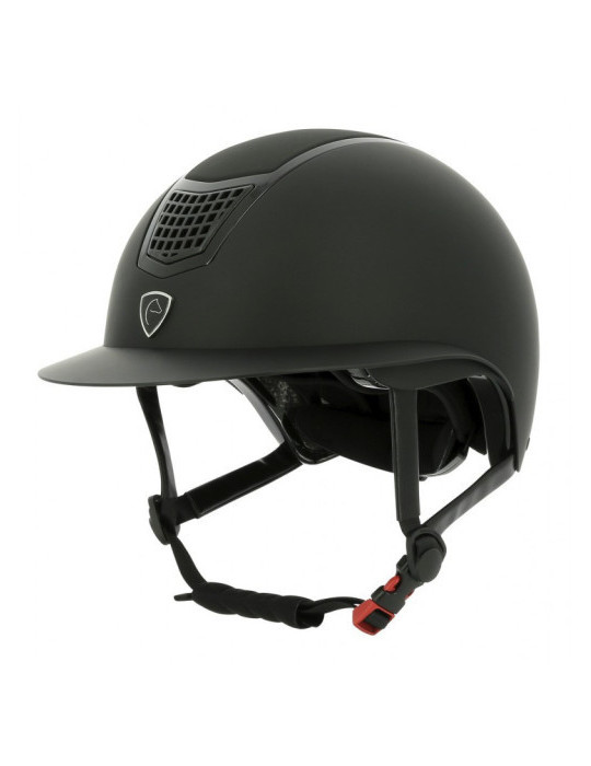Casque Airy Equithéme Noir Mat L 56/58 - Nature Horse Langon