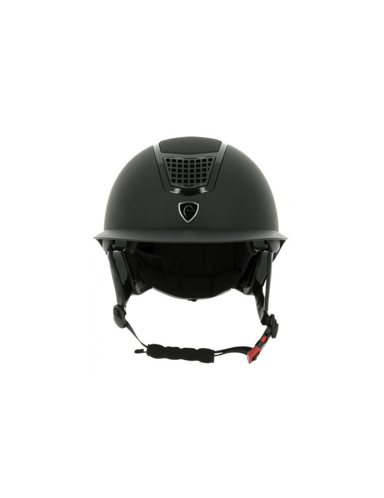 Casque Airy Equithéme Noir Mat L 56/58 - Nature Horse Langon