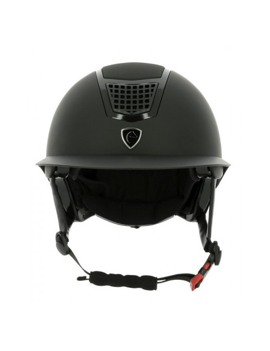 Casque Airy Equithéme Noir Mat L 56/58 - Nature Horse Langon