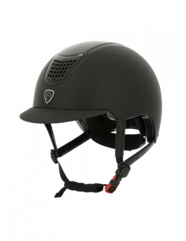 Casque Airy Equithéme Noir Mat M 56/58 - Nature Horse Langon