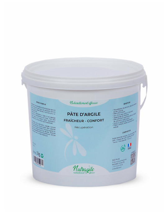 Pate d'argile 3kg Fraicheur confort - Nature Horse Langon