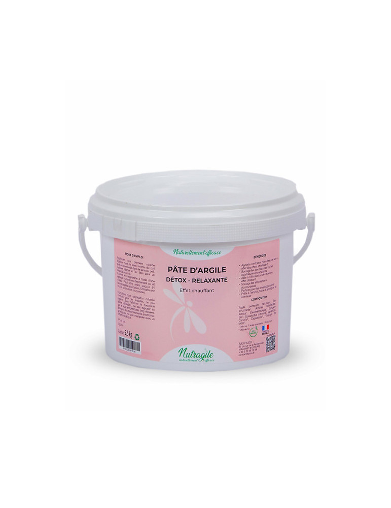 Pate d'argile 2.5kg Détox relaxante - Nature Horse Langon