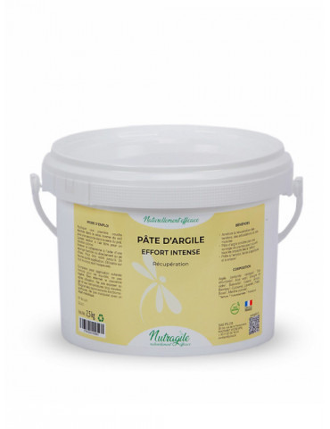 Pate d'argile 2.5kg effort intense - Nature Horse Langon