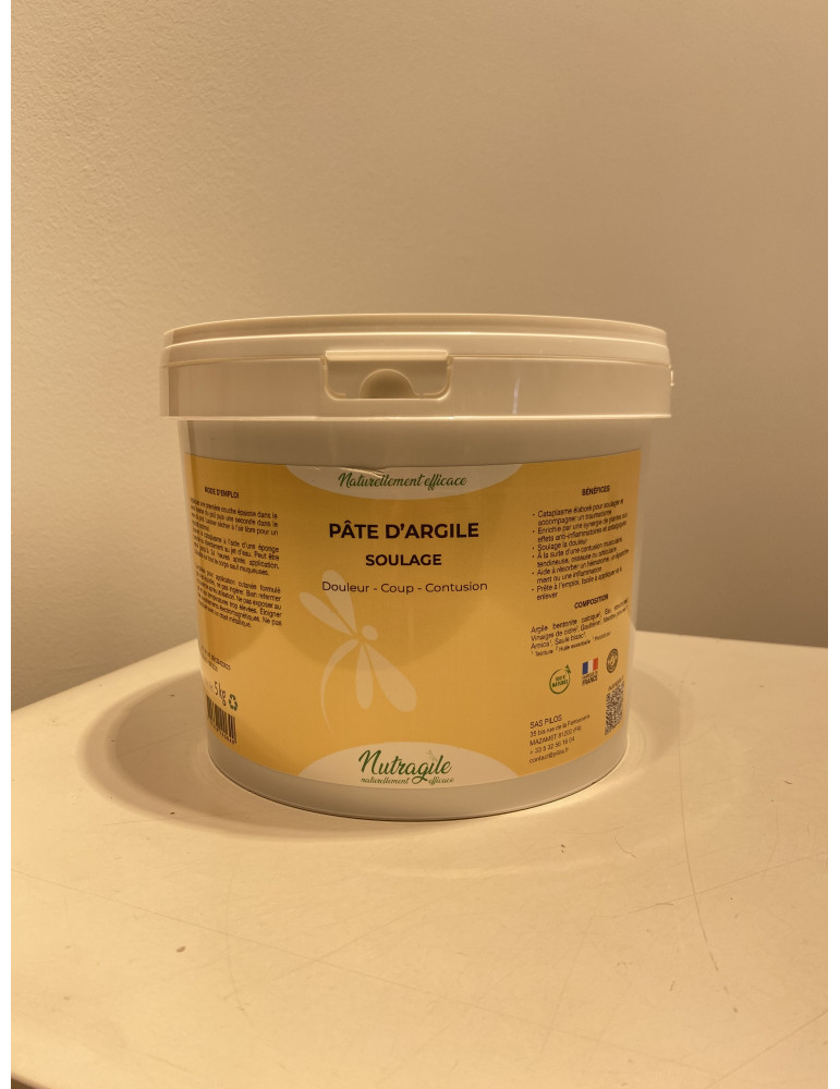Pate d'argile 5kg soulage - Nature Horse Langon
