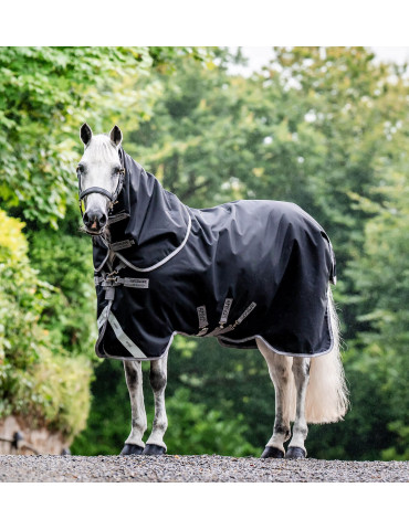 Amigo 1200D Plus Turnout 0G Noir 155cm - Nature Horse Langon