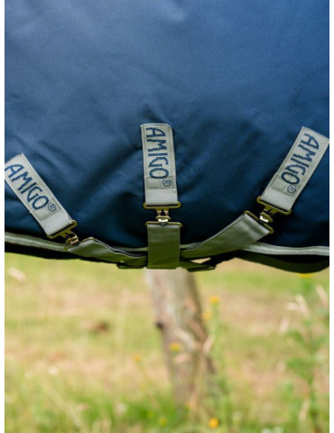 Amigo 1200D Plus Turnout 100G Navy 125cm - Nature Horse Langon 2