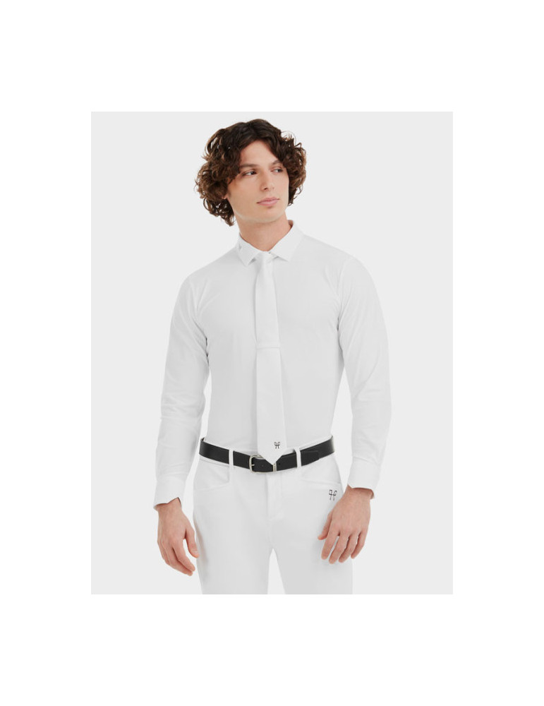 Aero light Shirt LS Men White M - Nature Horse Langon
