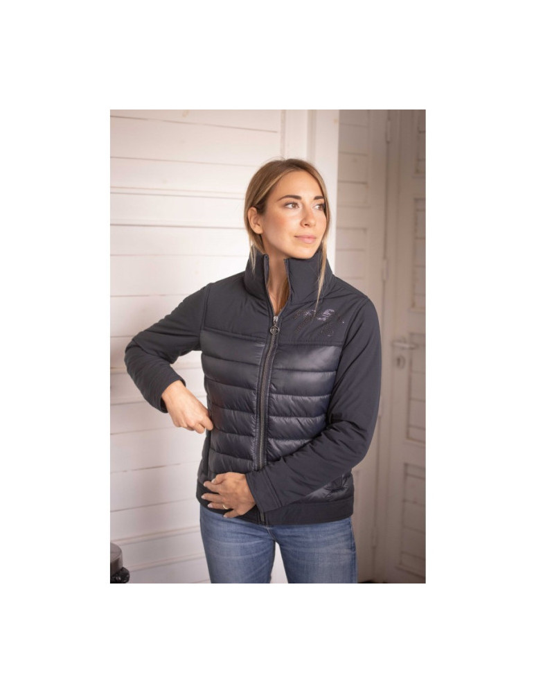 Blouson EDELWEISS marine L - Nature Horse Langon