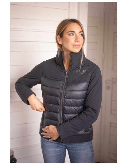 Blouson Edelweiss Marine M - Nature Horse Langon
