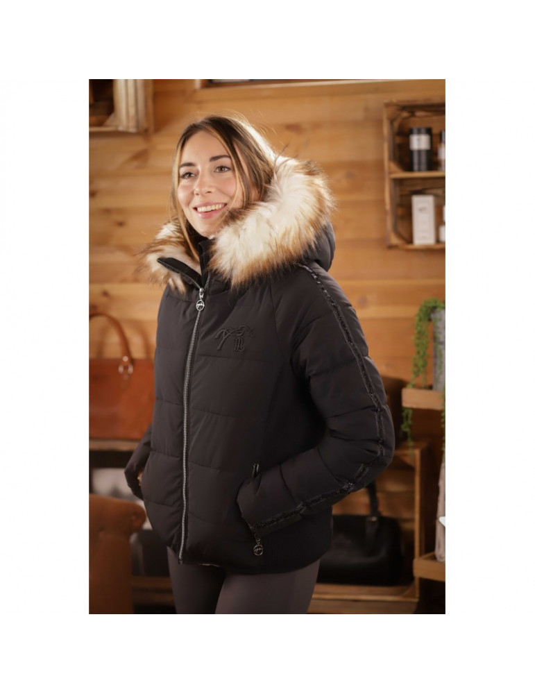 Blouson Louxy Noir L - Nature Horse Langon