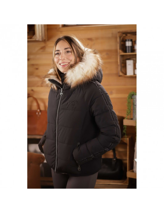Blouson Louxy Noir L - Nature Horse Langon