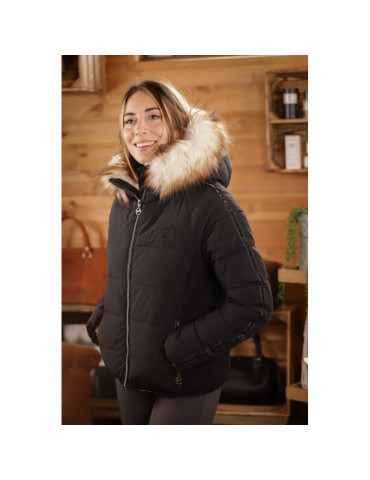 Blouson Louxy Noir M - Nature Horse Langon