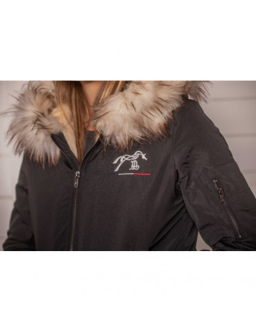 Blouson LYON GLITTER noir M - Nature Horse Langon 2