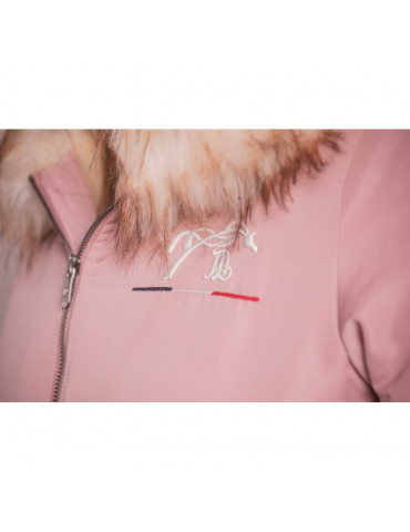 Blouson LYON rose poudre XS - Nature Horse Langon 2