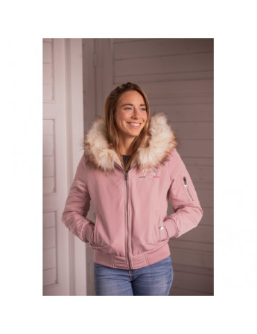 Blouson STEP vieux rose S - Nature Horse Langon 2
