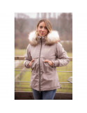Blouson Steppy Taupe L - Nature Horse Langon