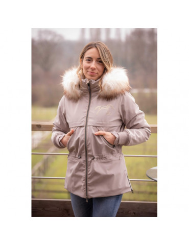 Blouson Steppy Taupe M - Nature Horse Langon