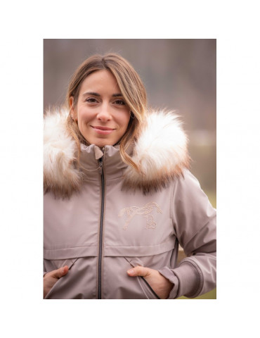 Blouson Steppy Taupe S - Nature Horse Langon 2