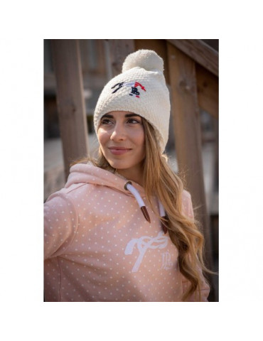 Bonnet TIMY blanc - Nature Horse Langon