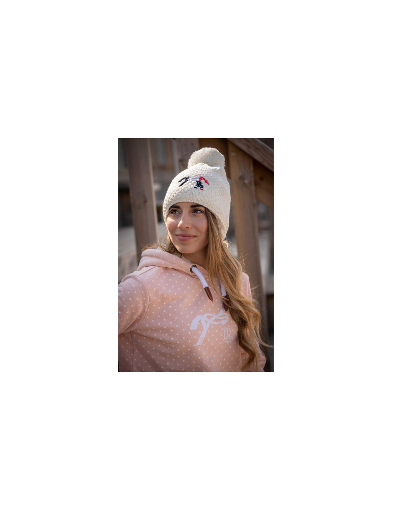 Bonnet TIMY blanc - Nature Horse Langon