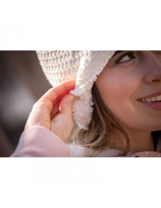 Bonnet TIMY blanc - Nature Horse Langon