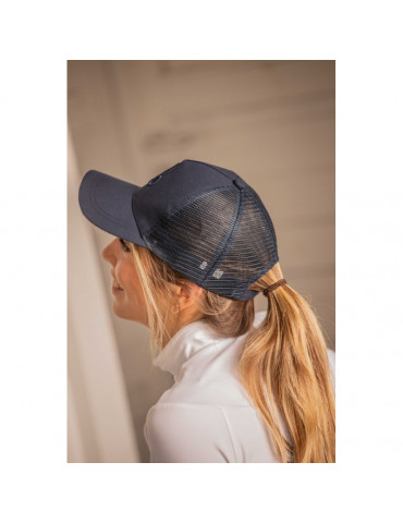 casquette pénélope mesh marine - Nature Horse Langon 2