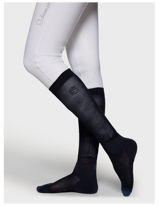 Chaussettes Balzane aiflow navy S - Nature Horse Langon