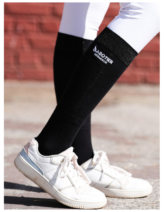 Chaussettes noirs 36/38 - Nature Horse Langon