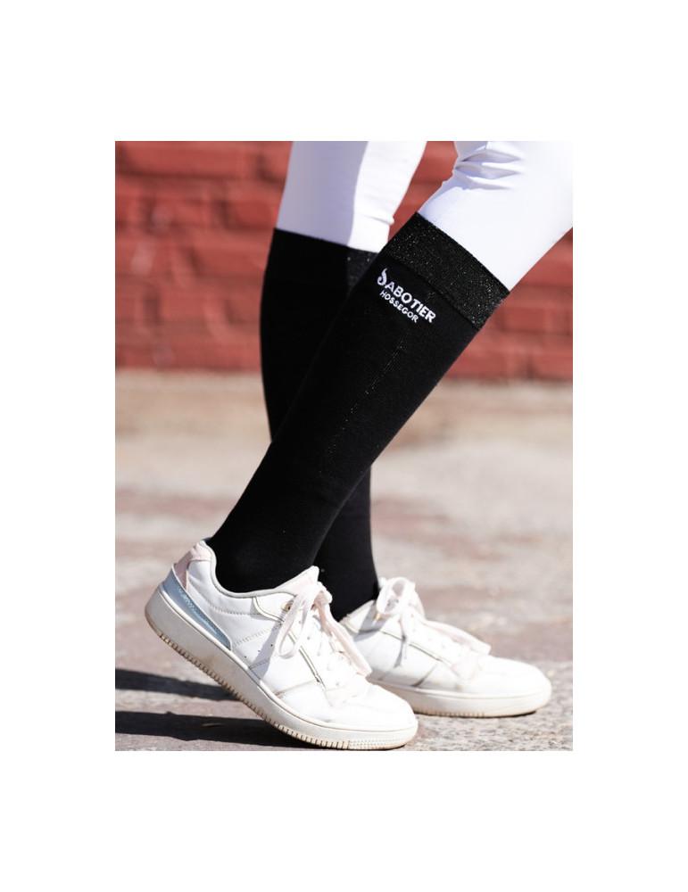 Chaussettes noirs 38/40 - Nature Horse Langon
