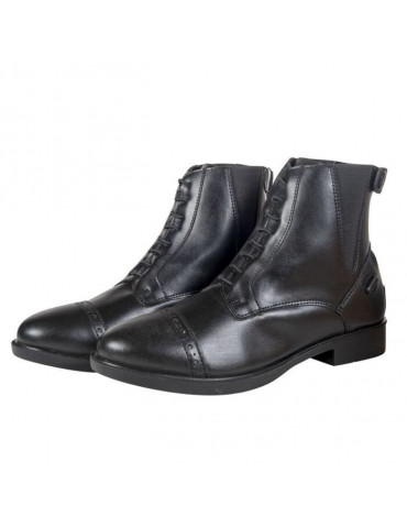 Boots en cuir synthétique -Sheffield- Style 1900 noir taille 42 - Natu 2
