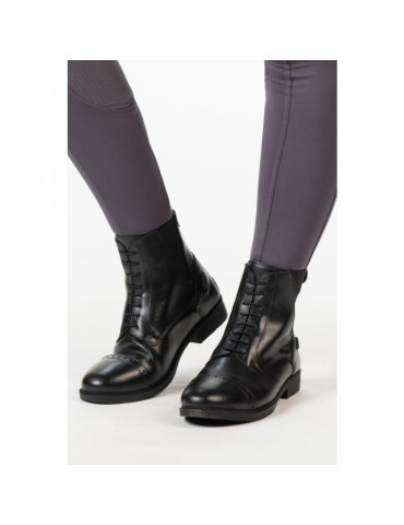 Boots en cuir synthétique -Sheffield- Style 9100 noir taille 31 - Natu