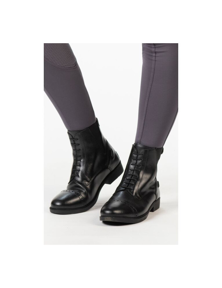 Boots en cuir synthétique -Sheffield- Style 9100 NOIR taille 35 - Natu